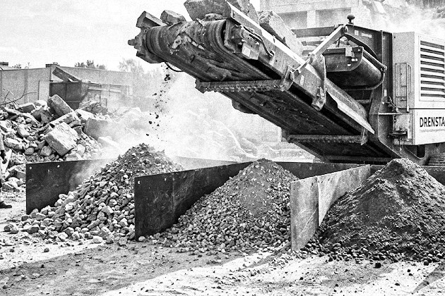 Statybinių atliekų perdirbimas: mobili technologija Jūsų objekte