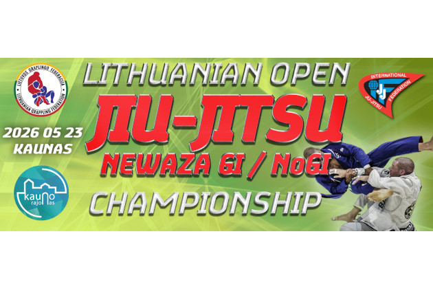 Atviras Lietuvos Jiu Jitsu Newaza čempionatas (Gi ir NoGi)