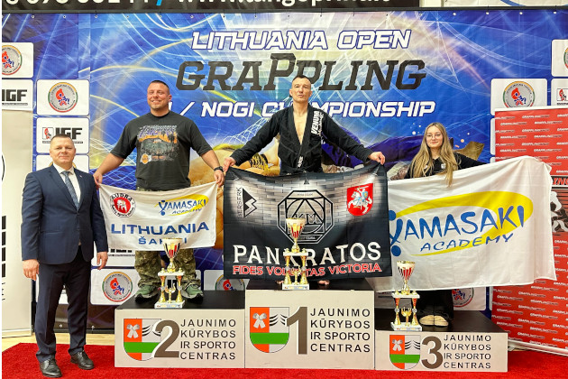 Šakiuose įvyko atviras IGF Grappling taurės čempionatas