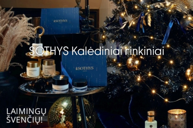 Šventiniai Sothys rinkiniai – subtilus grožio, švelnumo ir rafinuotumo derinys