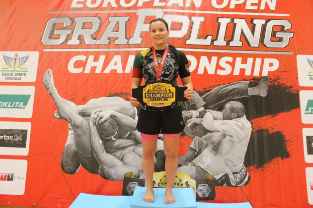 Miglės Nemanytės žvaigždė sužibo Šiauliuose: Europos IGF grapplingo fiesta parodė, kad šis sportas Lietuvoje nestabdomai auga
