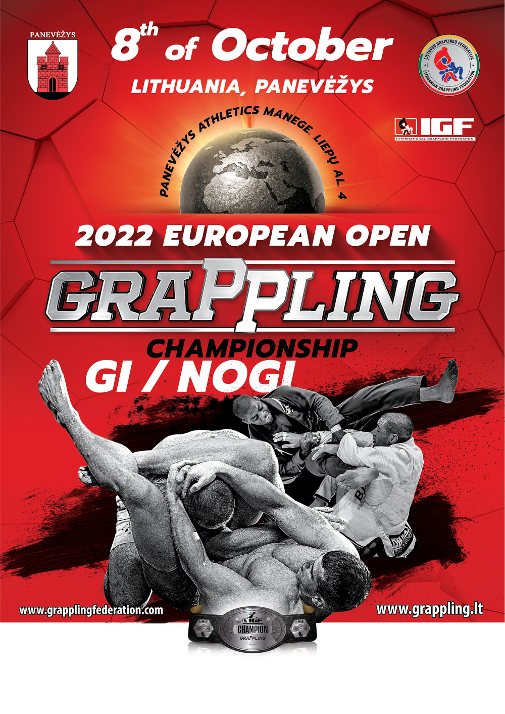 Europos atviras IGF Grappling imtynių čempionatas 2022 / European Open Grappling  GI/NOGI Championship 2022
