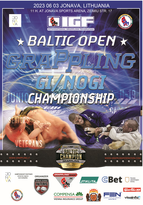 Baltijos šalių atviras Grappling čempionatas 2023