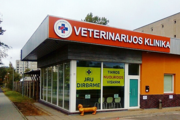 Veterinarijos klinika ir vaistinė VILNIUSVET - visos veterinarinės paslaugos Vilniuje: gyvūnų gydymas, vakcinacija, chirurgija, operacijos ir kt.