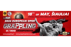 Europos atviras IGF Grappling imtynių čempionatas 2024/ European open IGF Grappling Gi/Nogi championships