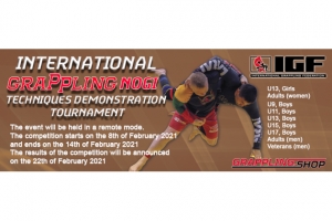Tarptautinis Grappling Nogi technikos demonstravimo turnyras 2021 / International Grappling Nogi techniques demonstration tournament 2021