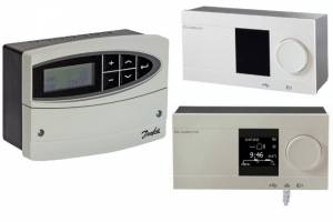 Elektroniniai valdikliai šildymo, karšto vandens (ŠVOK) sistemoms 
