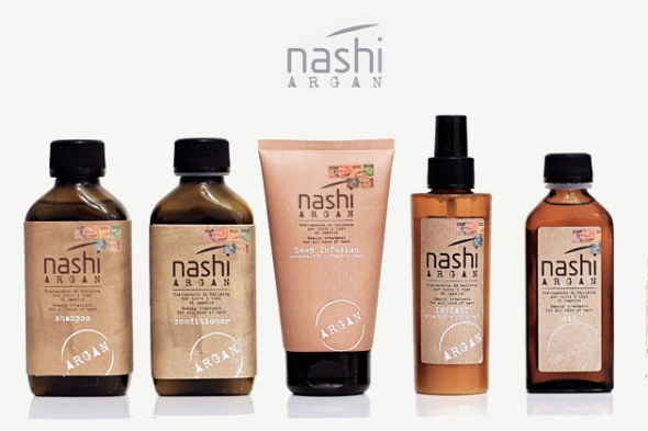 Nashi Argan profesionalūs plaukų priežiūros produktai ESFIRI grožio namuose