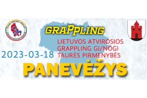 Lietuvos Atvirosios Grappling GI/NOGI taurės pirmenybės 2023