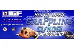 Baltijos šalių atviras Grappling čempionatas 2021 / Baltic Open  Grappling Gi/Nogi Championship 2021