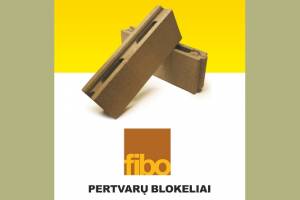 Pertvarų blokeliai FIBO - pažangios technologijos keičia senas! - Saint-Gobain statybos gaminiai
